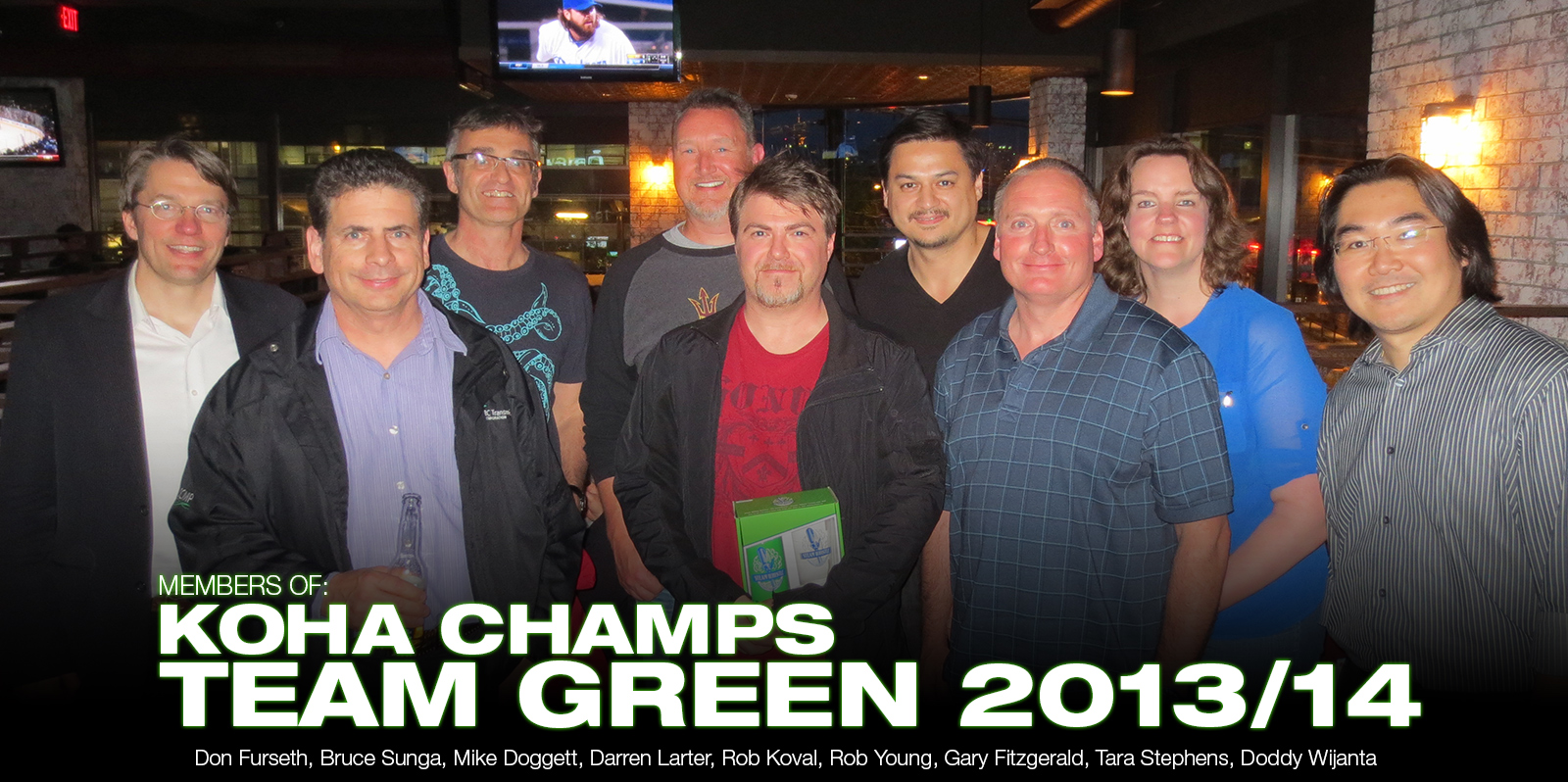 KOHA :: Team Green :: 2013/2014 Champs